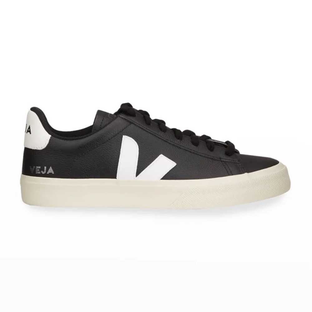 Veja Campo Easy Two-Tone Leather Sneakers